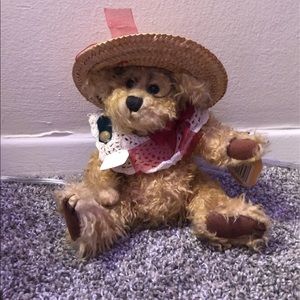 Pickford Brass Button Collectable 1997 Rosie Bear of Joy With Tags